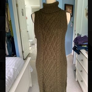 AE turtleneck sweater dress